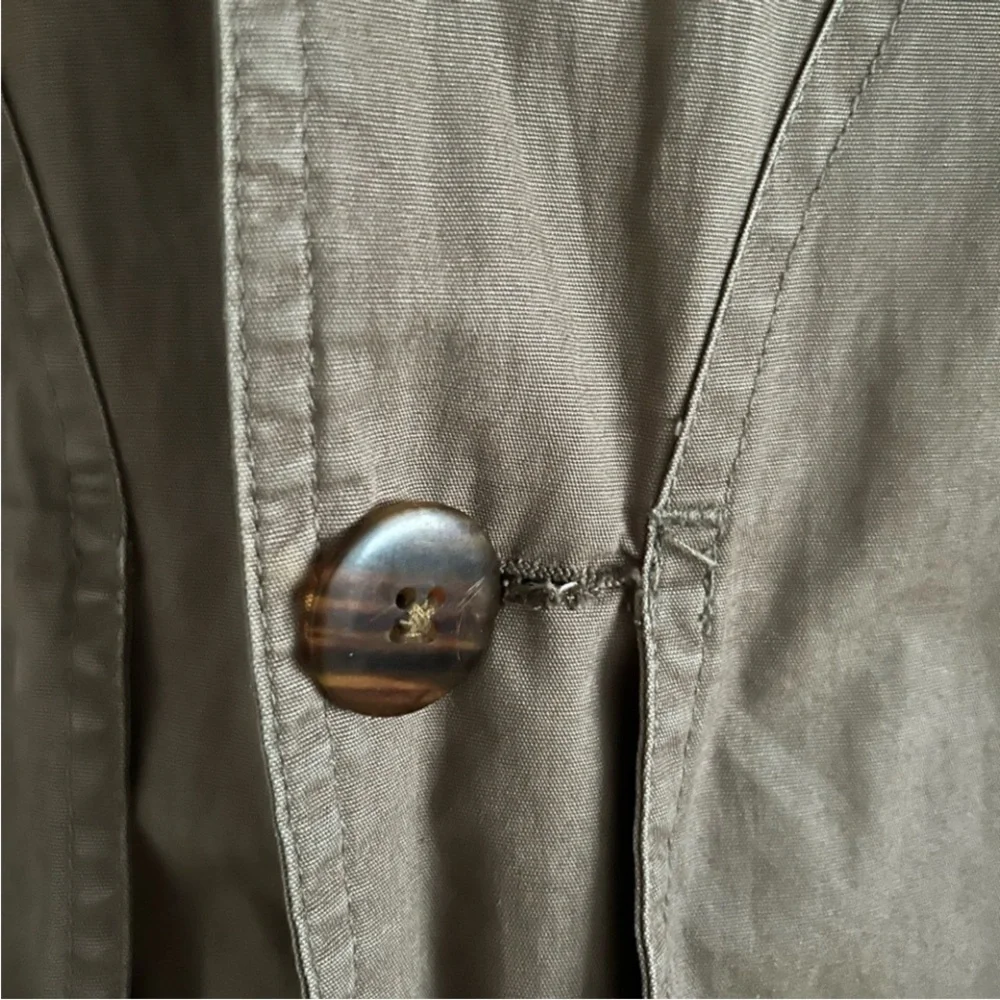 JCREW vintage classic chrome barn jacket cotton tan brown red plaid XS Oarsman - Picture 6 of 15